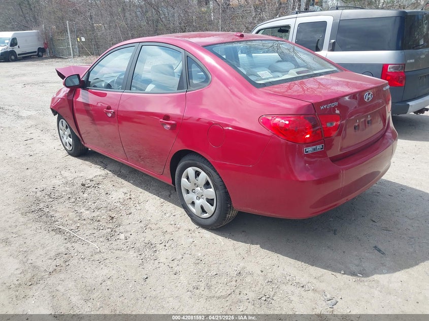 2008 HYUNDAI ELANTRA VIN: KMHDU46D58U512912