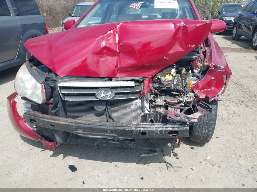 2008 HYUNDAI ELANTRA VIN: KMHDU46D58U512912