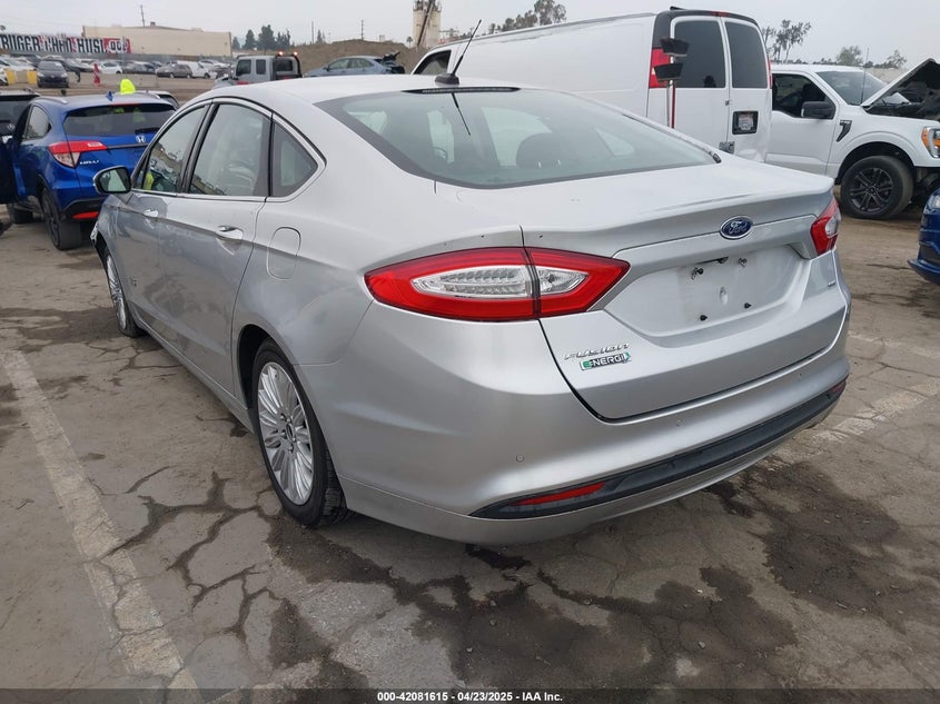 2016 FORD FUSION ENERGI VIN: 3FA6P0PU9GR357076
