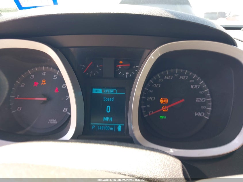 2017 CHEVROLET EQUINOX VIN: 2GNALCEK9H1545435