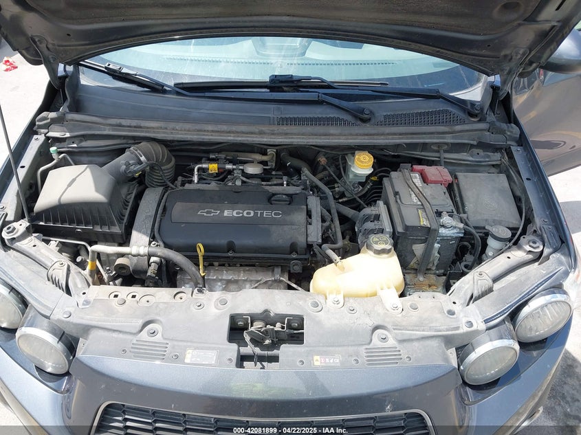 2012 CHEVROLET SONIC VIN: 1G1JC5SH1C4182616