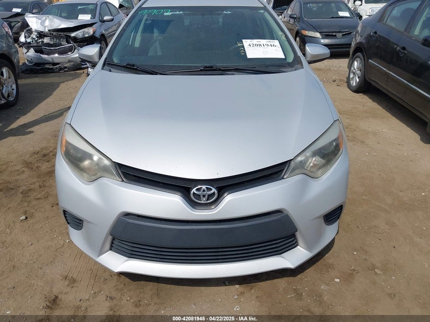 2014 TOYOTA COROLLA VIN: 2T1BURHE4EC042234
