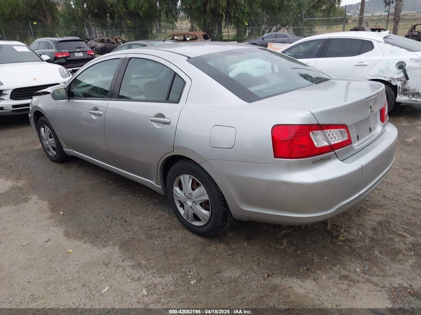 2009 MITSUBISHI GALANT VIN: 4A3AB36F09E010438