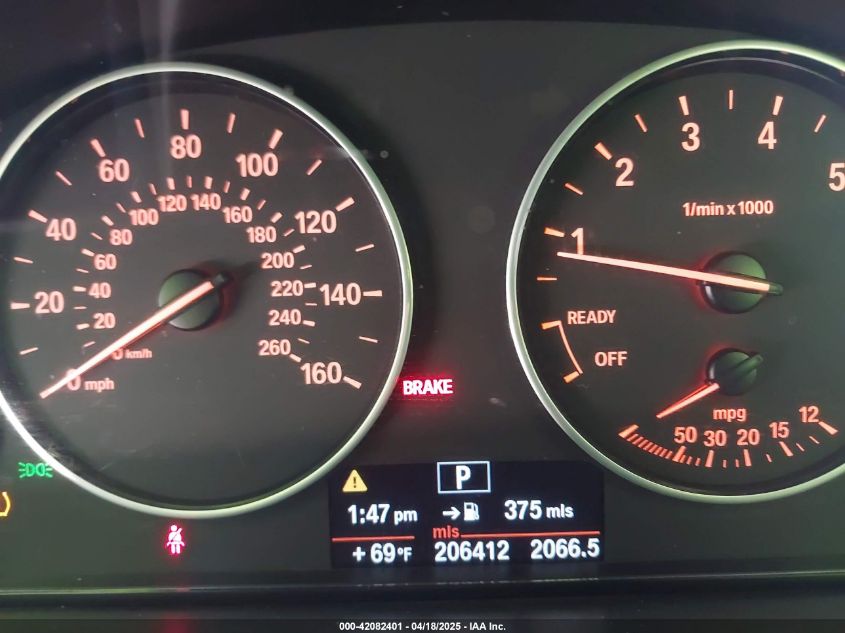 2013 BMW 328I VIN: WBA3C1C50DF438180 Lot: 42082401