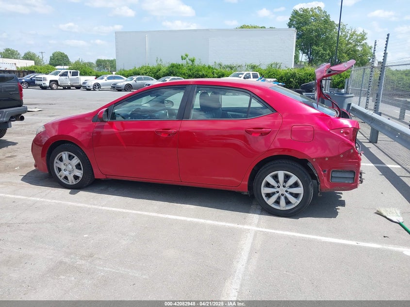 2016 TOYOTA COROLLA VIN: 2T1BURHE5GC729466