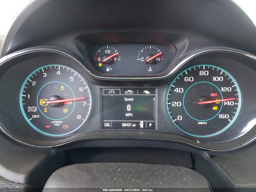 2016 CHEVROLET CRUZE VIN: 1G1BE5SM1G7324043
