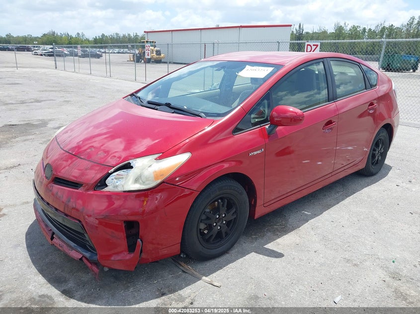 2012 TOYOTA PRIUS VIN: JTDKN3DU3C1583462