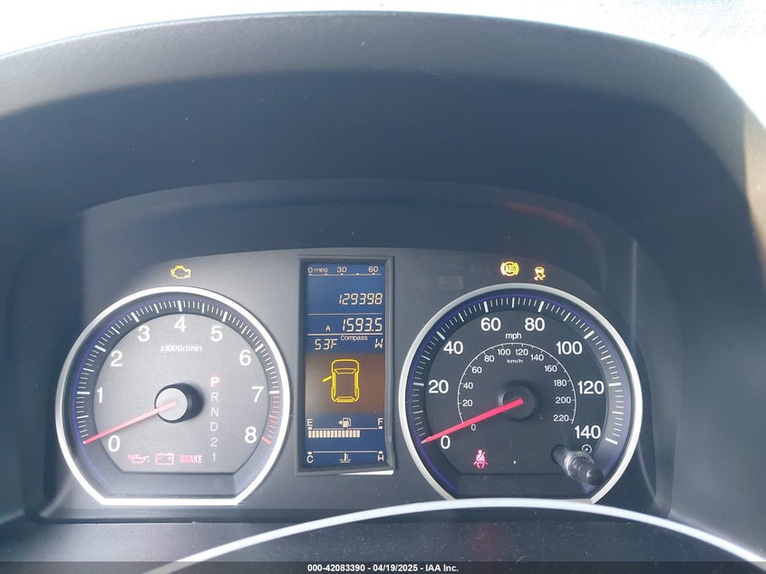 2010 HONDA CR-V VIN: 5J6RE3H5XAL011737