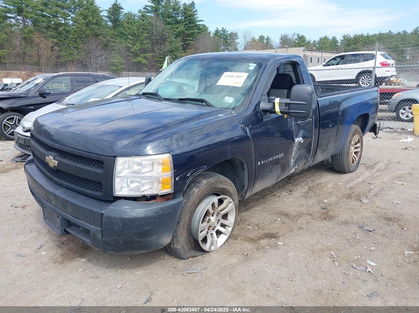 2007 CHEVROLET SILVERADO VIN: 1GCEC14J07Z539729