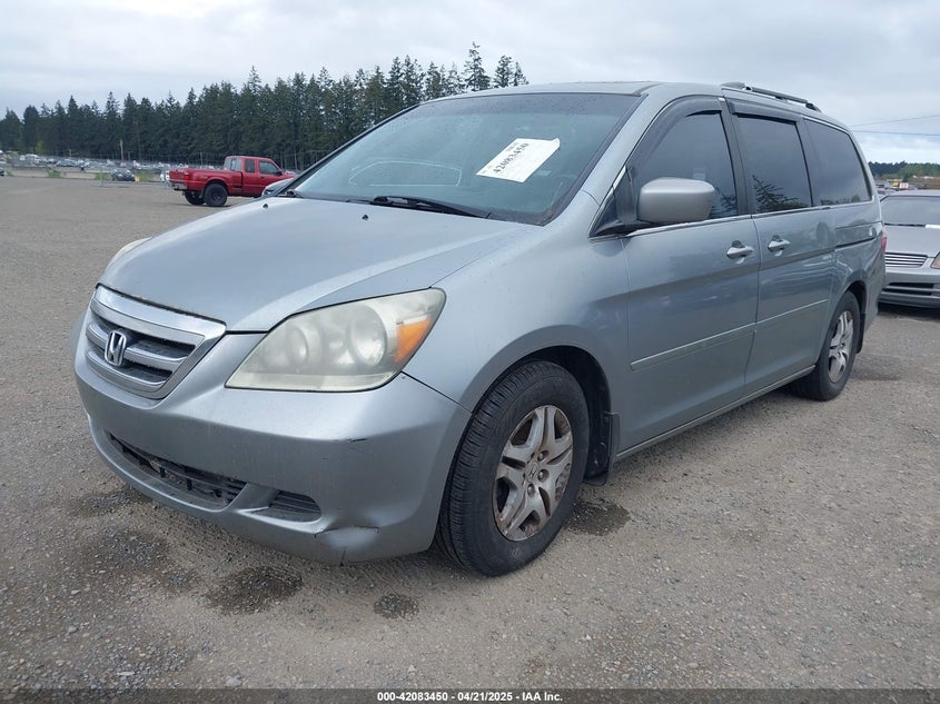 2007 HONDA ODYSSEY VIN: 5FNRL38777B075985