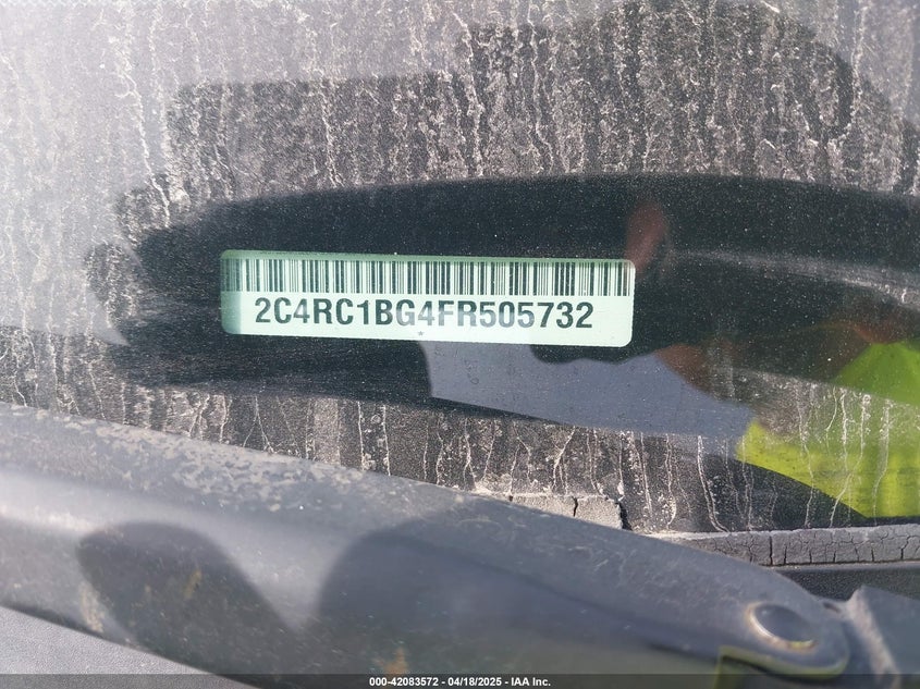 2015 Chrysler Town & Country Touring VIN: 2C4RC1BG4FR505732 Lot: 42083572