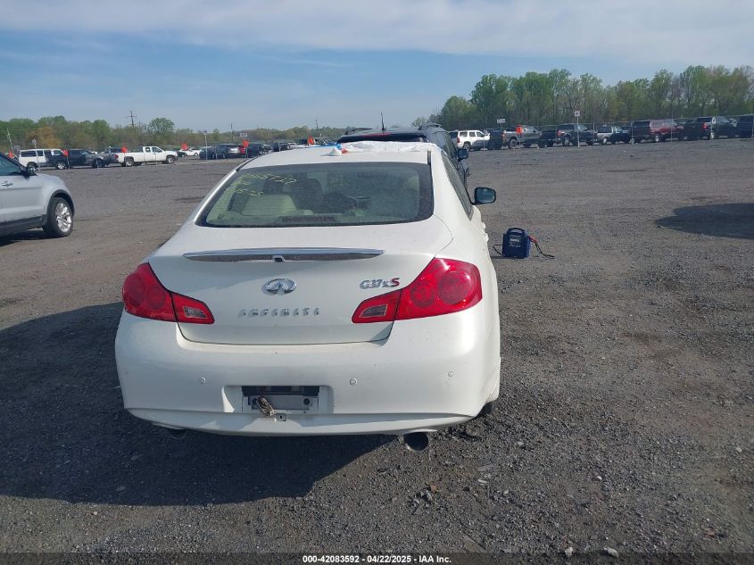 2012 Infiniti G37X VIN: JN1CV6AR1CM677640 Lot: 42083592