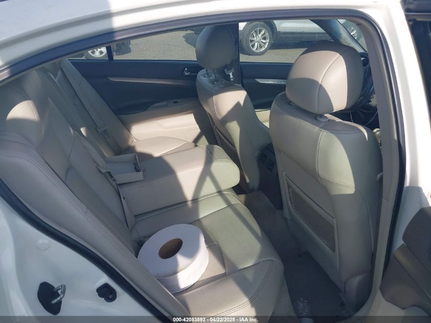 2012 Infiniti G37X VIN: JN1CV6AR1CM677640 Lot: 42083592