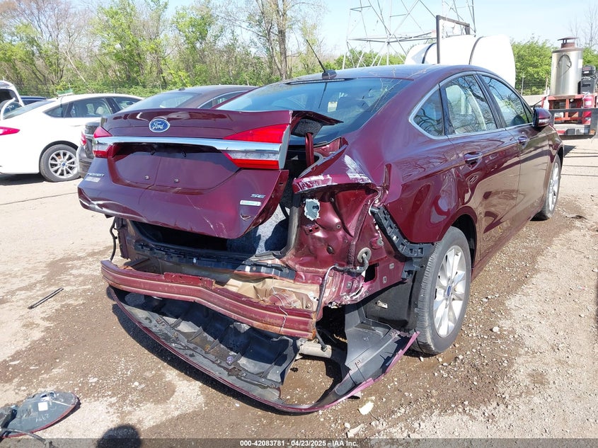 2017 FORD FUSION VIN: 3FA6P0HD7HR272687