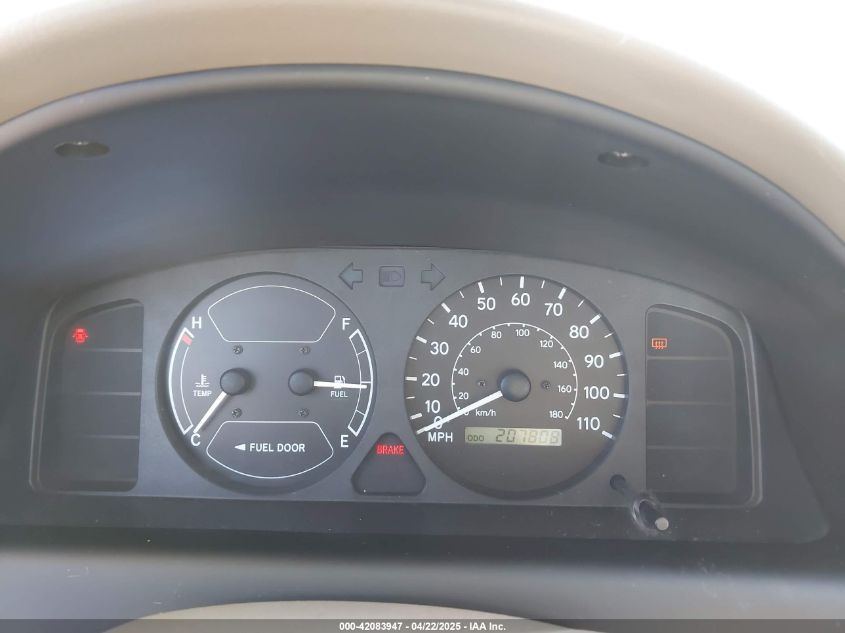 2000 Toyota Corolla Ce VIN: 1NXBR12E1YZ394878 Lot: 42083947