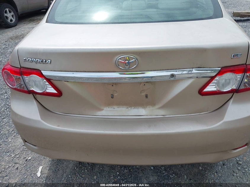 2011 TOYOTA COROLLA VIN: JTDBU4EEXB9147935