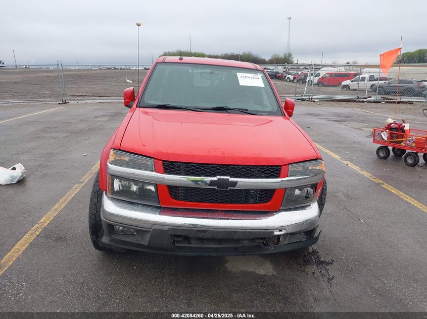 2012 CHEVROLET COLORADO VIN: 1GCHTDFE5C8116837
