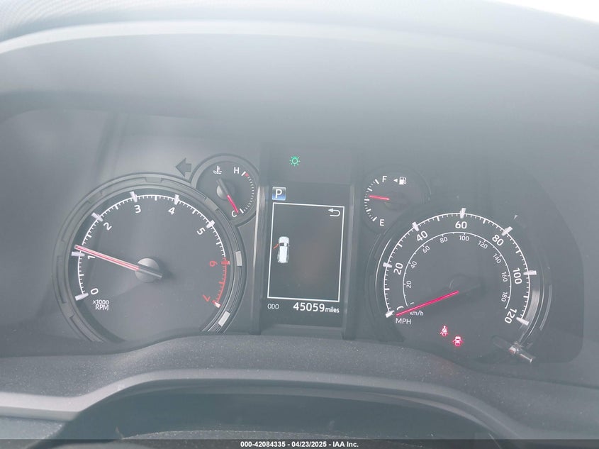 2022 TOYOTA 4RUNNER VIN: JTEEU5JR1N5259915