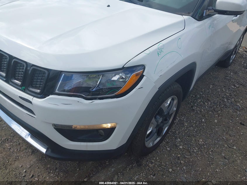 2018 Jeep Compass Limited 4X4 VIN: 3C4NJDCB6JT176966 Lot: 42084361