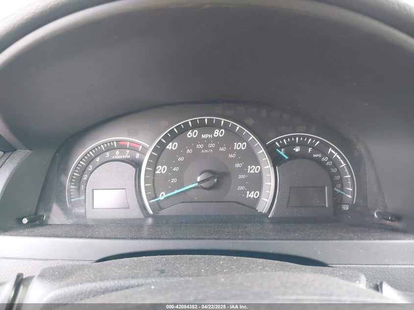 2012 TOYOTA CAMRY VIN: 4T1BF1FK8CU080078