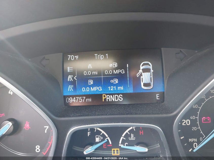 2017 FORD FOCUS VIN: 1FADP3H22HL305908