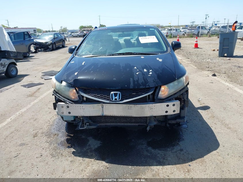 2012 HONDA CIVIC VIN: 2HGFG3B50CH519325