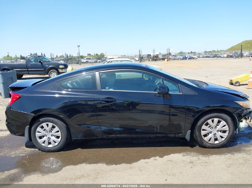2012 HONDA CIVIC VIN: 2HGFG3B50CH519325