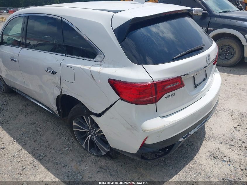 2020 Acura Mdx Technology Package VIN: 5J8YD4H59LL006527 Lot: 42084903