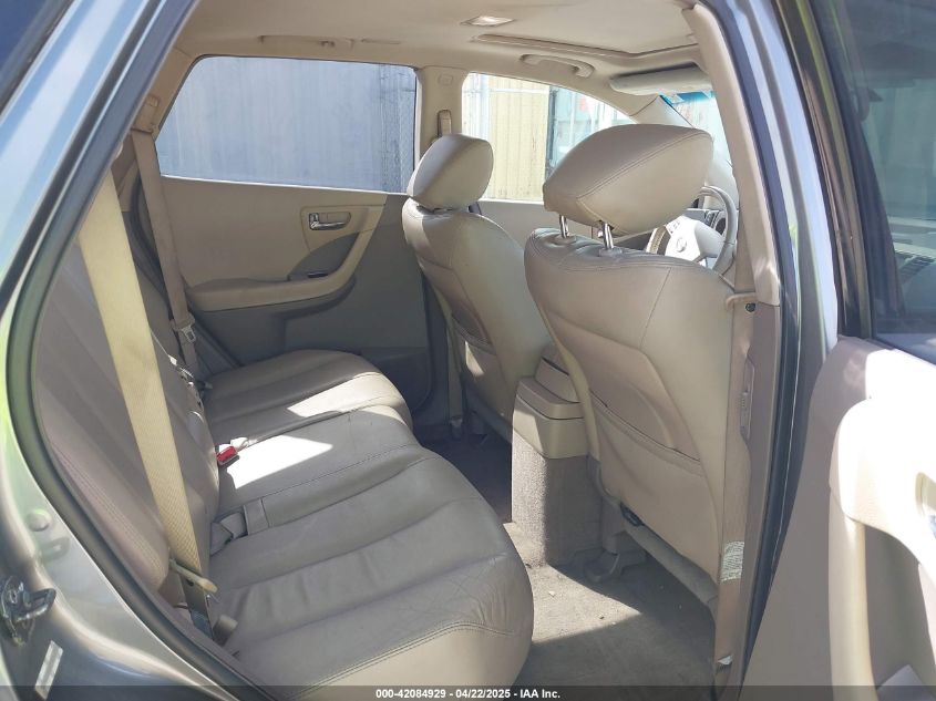 2007 Nissan Murano Sl VIN: JN8AZ08W67W654709 Lot: 42084929