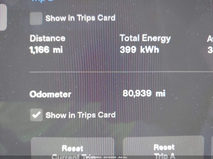 2020 Tesla Model 3 Long Range Dual Motor All-Wheel Drive VIN: 5YJ3E1EB5LF783269 Lot: 42085024