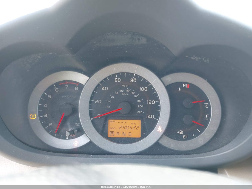 2010 TOYOTA RAV4 VIN: 2T3JF4DV5AW080814