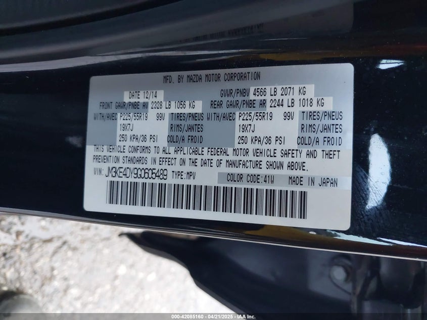 2016 MAZDA CX-5 GRAND TOURING - JM3KE4DY9G0605489