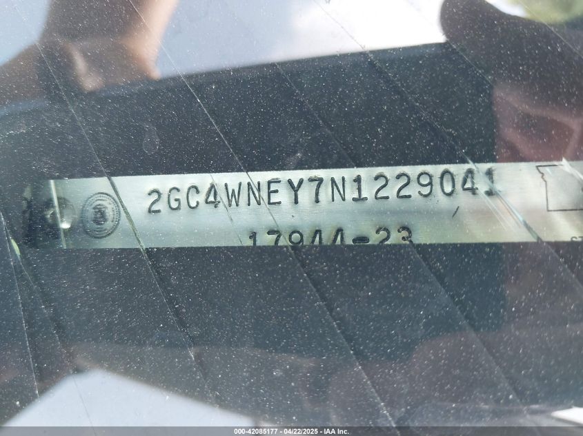 2022 Chevrolet Silverado 2500 - 2GC4WNEY7N1229041