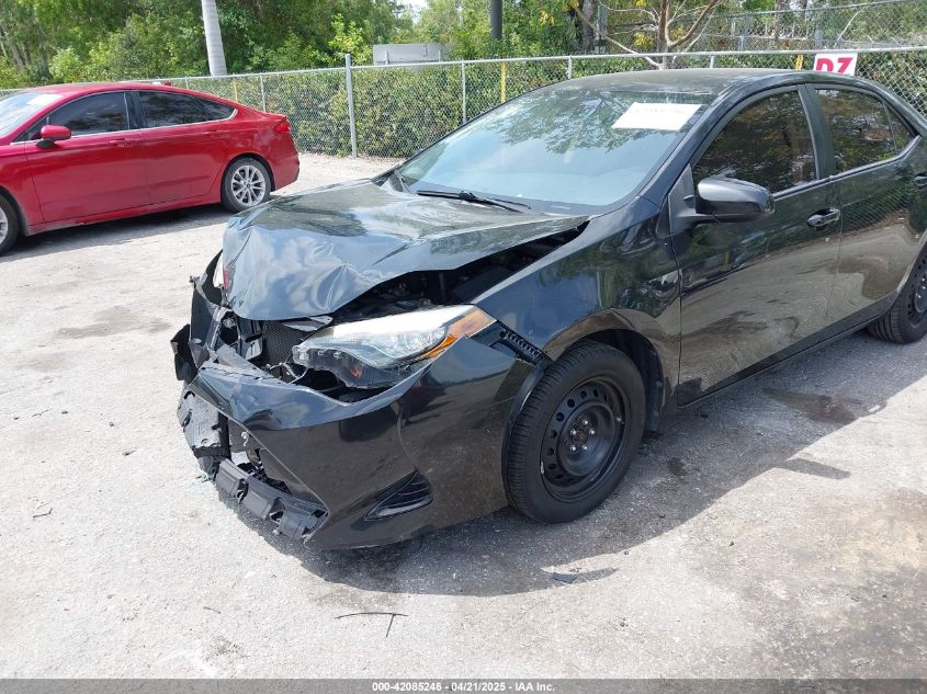 2017 Toyota Corolla Le VIN: 2T1BURHE6HC767192 Lot: 42085246