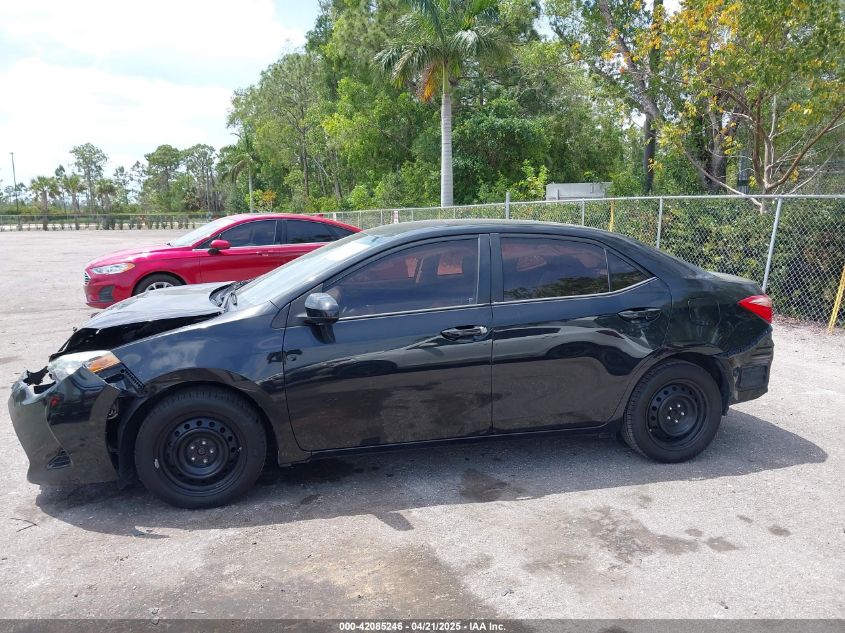 2017 Toyota Corolla Le VIN: 2T1BURHE6HC767192 Lot: 42085246