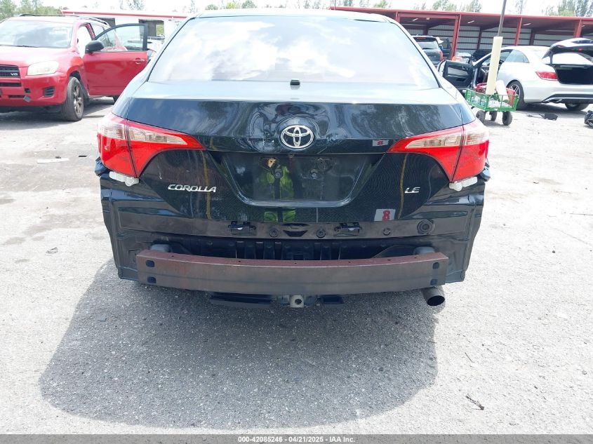 2017 Toyota Corolla Le VIN: 2T1BURHE6HC767192 Lot: 42085246