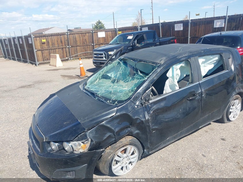 2012 CHEVROLET SONIC VIN: 1G1JC6SB9C4200197