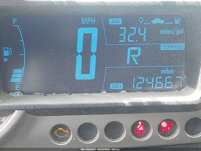2012 CHEVROLET SONIC VIN: 1G1JC6SB9C4200197