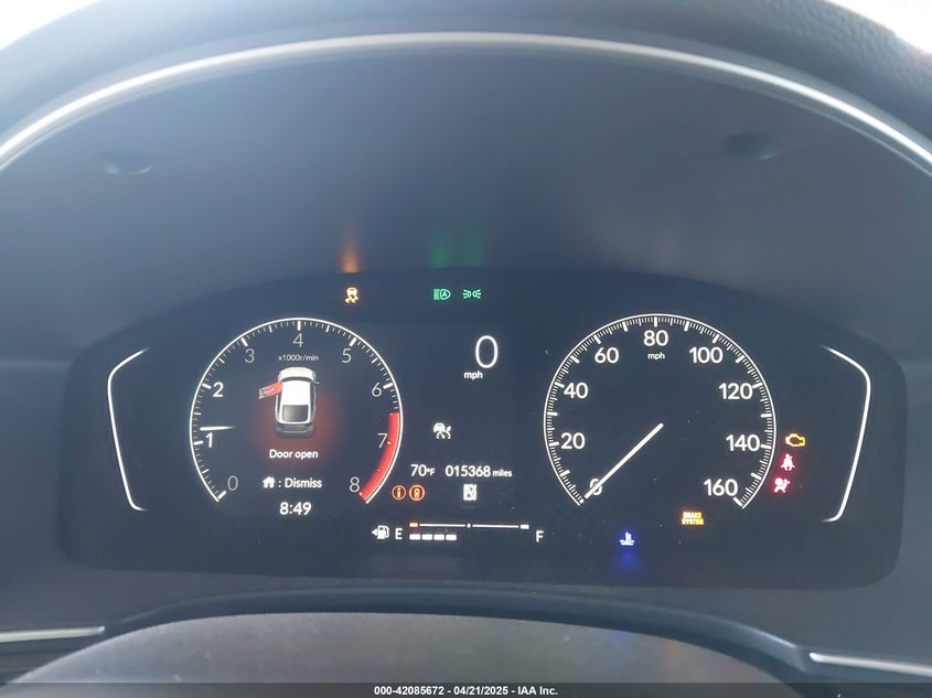 2024 HONDA CIVIC VIN: 19XFL1H73RE008252