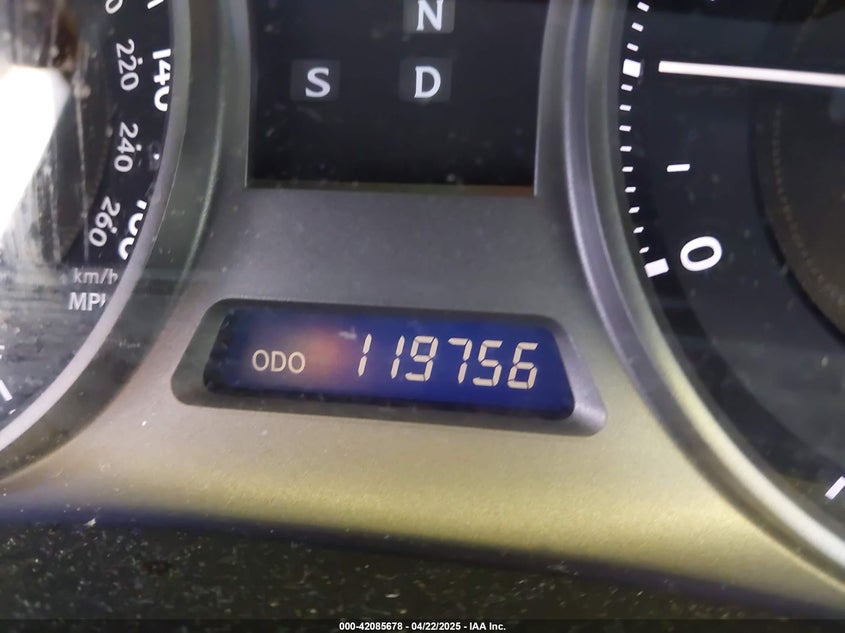 2009 Lexus Is 250 VIN: JTHBK262X95095415 Lot: 42085678