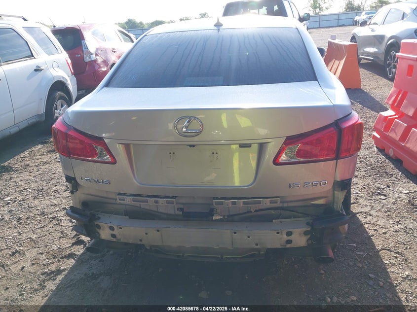 2009 Lexus Is 250 VIN: JTHBK262X95095415 Lot: 42085678