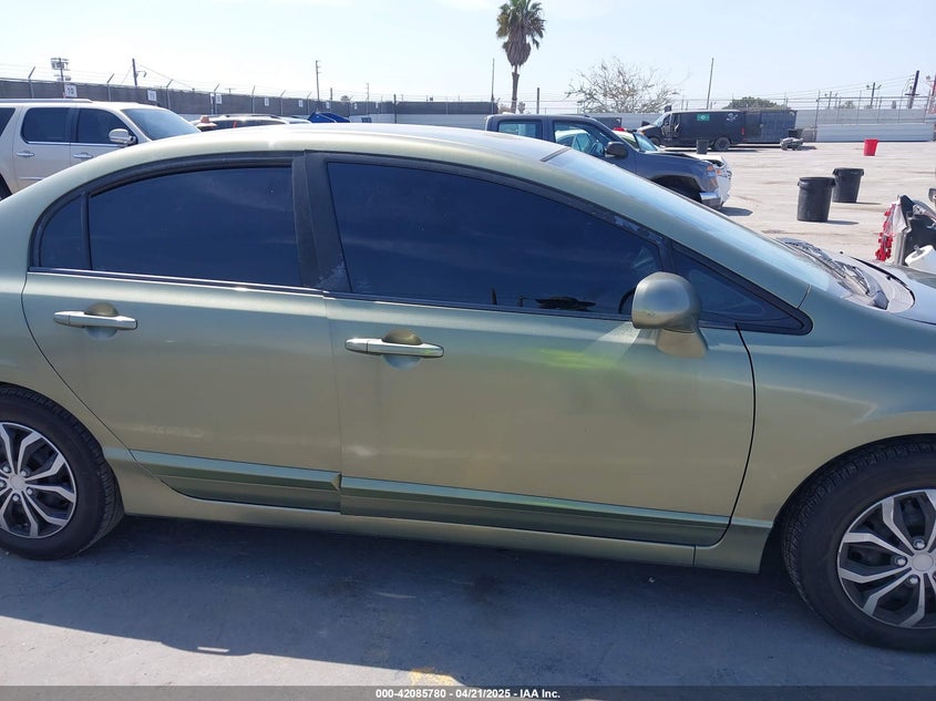 2009 HONDA CIVIC VIN: 1HGFA46569L000311