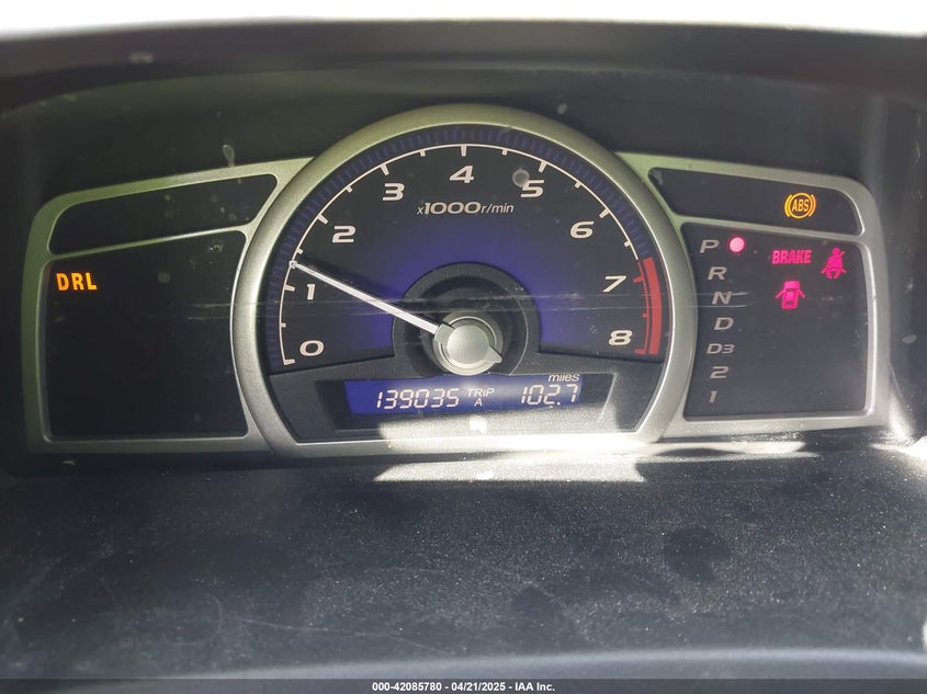 2009 HONDA CIVIC VIN: 1HGFA46569L000311