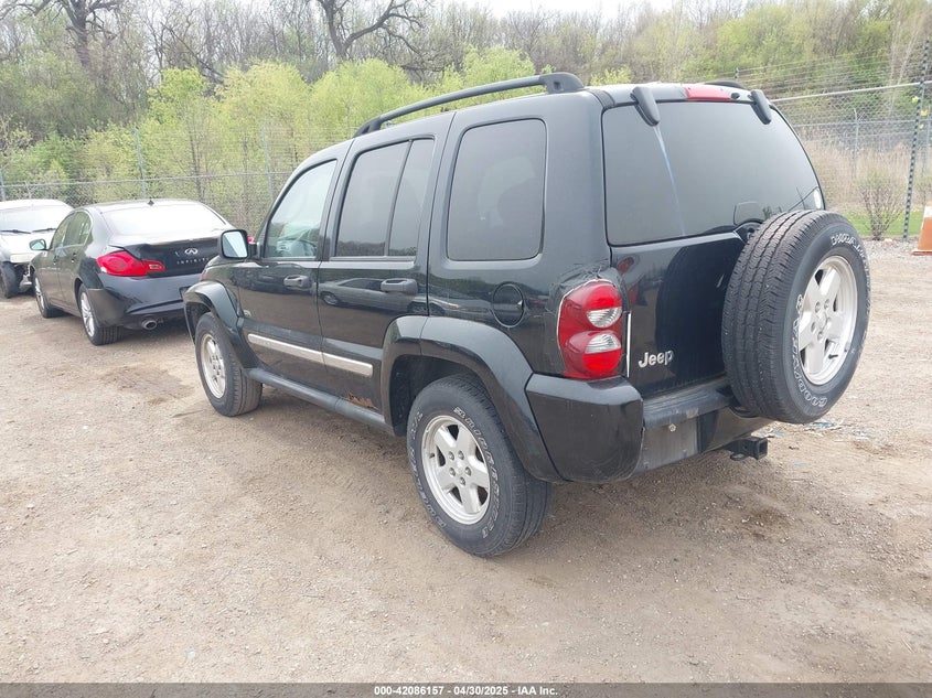 2006 JEEP LIBERTY VIN: 1J4GK48KX6W240758