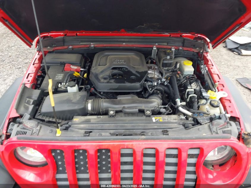 2021 Jeep Wrangler Unlimited Sport S 4X4 VIN: 1C4HJXDN1MW544637 Lot: 42086233