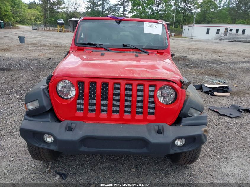 2021 Jeep Wrangler Unlimited Sport S 4X4 VIN: 1C4HJXDN1MW544637 Lot: 42086233