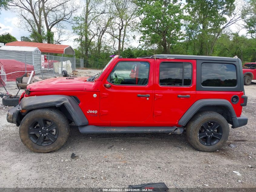 2021 Jeep Wrangler Unlimited Sport S 4X4 VIN: 1C4HJXDN1MW544637 Lot: 42086233