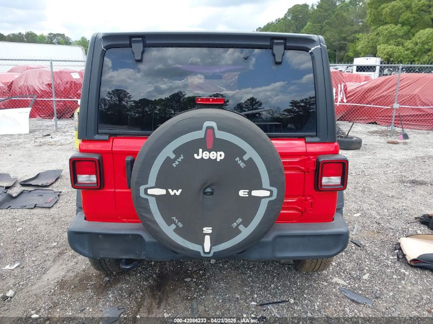2021 Jeep Wrangler Unlimited Sport S 4X4 VIN: 1C4HJXDN1MW544637 Lot: 42086233
