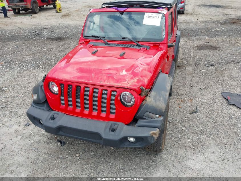 2021 Jeep Wrangler Unlimited Sport S 4X4 VIN: 1C4HJXDN1MW544637 Lot: 42086233