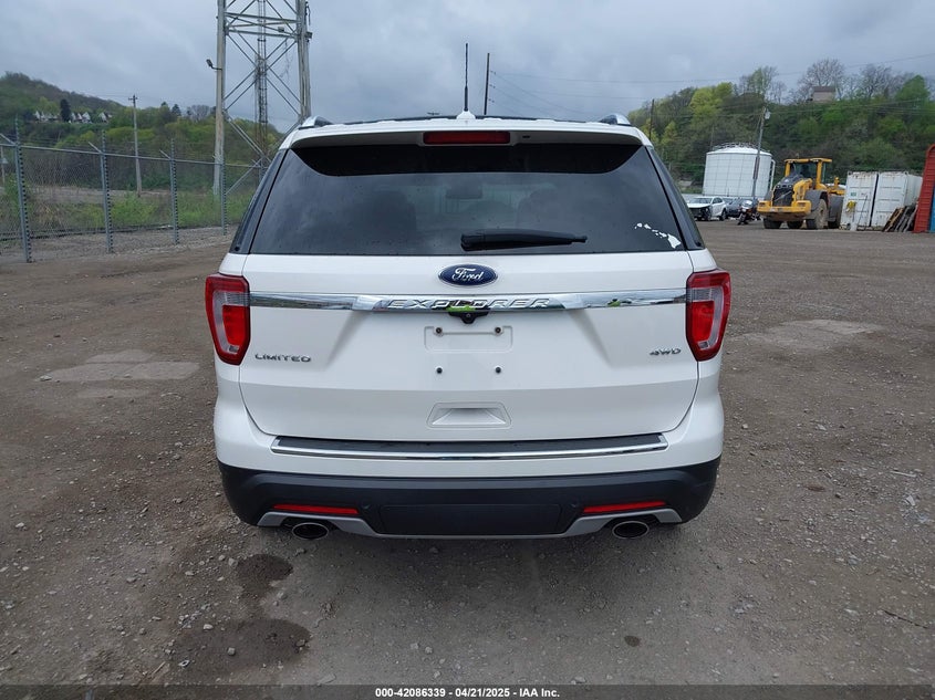 2018 FORD EXPLORER LIMITED - 1FM5K8F85JGC25918